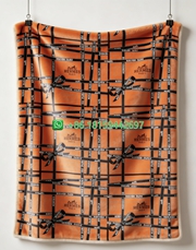 Hermes Throw Blankets